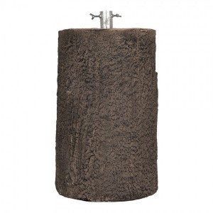 Hnědý stojan na stromek ve tvaru pařezu Christmas Tree - Ø 32*55 cm