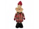 Christmas Decoration Figurine Bear 25x15x60 Cm Brown Textile - 25*15*60 cm Clayre & Eef