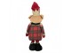 Christmas Decoration Figurine Bear 25x15x60 Cm Brown Textile - 25*15*60 cm Clayre & Eef
