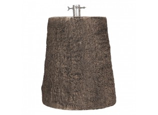 Hnědý stojan na stromek ve tvaru pařezu Christmas Tree - Ø 41*53 cm