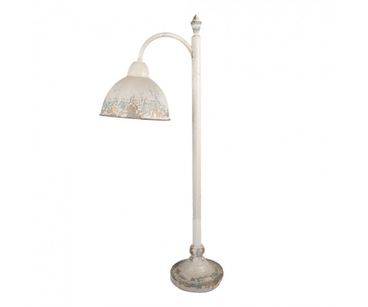Stolní béžová vintage kovová lampa Thècle II - 36*20*77 cm Clayre & Eef