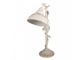 Stolní béžová vintage kovová lampa Thècle - 35*19*62 cm