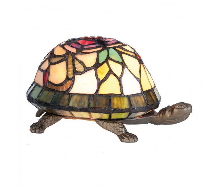 Stolní lampa Tiffany Tortoise