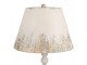 Béžová antik kovová stolní lampa Brocante - Ø 36*70 cm E27/ 1*60W Clayre & Eef
