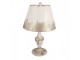 Béžová antik kovová stolní lampa Brocante - Ø 36*55 cm E27 1*60W Clayre & Eef