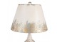 Béžová antik kovová stolní lampa Brocante - Ø 36*55 cm E27 1*60W Clayre & Eef