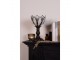 Bílo-hnědá stolní lampa tiffany Gemmnia - Ø 18*30 cm E14/ 1*25W Clayre & Eef