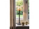 Béžovo-hnědá stolní lampa Tiffany Titto - Ø 20*60 cm E14/ 1*40W Clayre & Eef