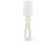 Bílá stojací lampa sousoší lidského páru Figurines – Ø 36*155 cm E27 / 60W J-Line by Jolipa