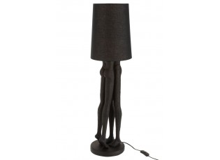 Granitová stolní lampa sousoší lidského páru Figurines – Ø 21*90 cm E27 / 60W