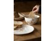 Bílá porcelánová miska s houbičkami Little Forest Jewels - Ø 14*7 cm / 500 ml Clayre & Eef