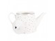 Bílá porcelánová konvička se srdíčky Lovely Day - 23*14*14 cm / 1000 ml Clayre & Eef