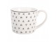 Bílý hrnek se srdíčky Lovely Day - 12*8*7 cm / 275 ml Clayre & Eef