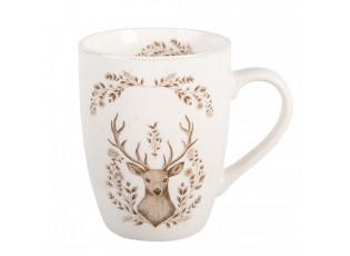 Porcelánový hrnek s jelenem Gentle Wilderness - 12*8*10 cm / 300 ml