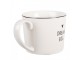 Bílý hrnek se srdíčkem Dream Big Lovely Day - 12*8*7 cm / 275 ml Clayre & Eef