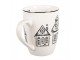 Hrnek s perníkovými chaloupkami Gingerbread Bliss - 12*8*10 cm / 300 ml Clayre & Eef