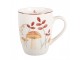Bílý porcelánový hrnek s houbičkami Little Forest Jewels - 12*8*10 cm / 300 ml Clayre & Eef