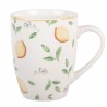 Barva: bílá off, žlutáMateriál: porcelánHmotnost: 0.275 kg