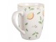 Bílý porcelánový hrnek s citróny Lemons & Leafs - 12*8*10 cm / 300 ml Clayre & Eef
