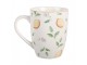 Bílý porcelánový hrnek s citróny Lemons & Leafs - 12*8*10 cm / 300 ml Clayre & Eef
