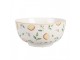 Bílá porcelánová miska s citróny Lemons & Leafs - Ø 14*7 cm / 500 ml Clayre & Eef