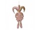 Růžová závěsná dekorace Elf v šaškovském obleku - 20*8*37 cm Clayre & Eef