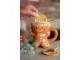 Hnědý keramický hrnek Perníček Gingerbread - 13*9*11 cm / 325 ml Clayre & Eef
