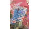 Modrá bavlněná chňapka - podložka Flower & Fiesta - 20*20 cm Clayre & Eef