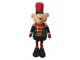 Christmas Decoration Figurine Bear 25x15x58 Cm Brown Textile - 25*15*58 cm Clayre & Eef