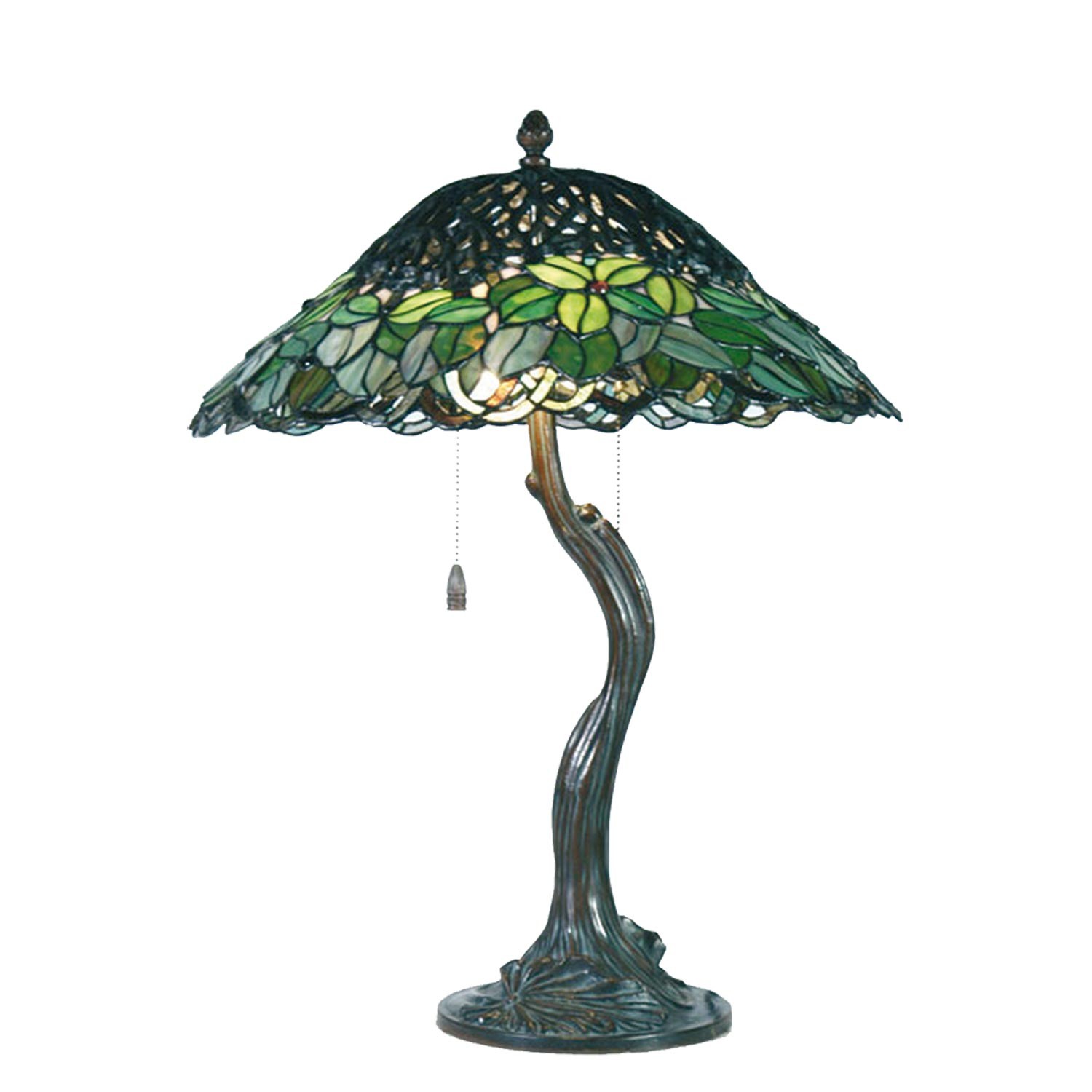 Stoní lampa Tiffany Tree