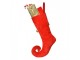 Christmas Stocking 24x7x46 Cm Red Synthetic - 24*7*46 cm Clayre & Eef