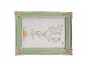 Zeleno - zlatý fotorámeček se zlatými ornamenty - 16*2*21 cm / 13*18 cm Clayre & Eef