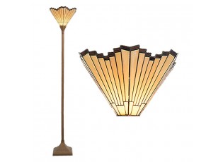 Stojací lampa Tiffany - 37*37*183 cm