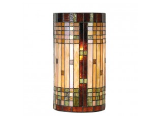 Nástěnná lampa Tiffany - 20*11*36 cm 2x E14 / Max 40W