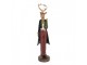 Vánoční dekorace figurka jelení muž se stromečkem - 9*9*37 cm Clayre & Eef