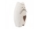 Bílá antik dřevěná dekorace kočička Rustic Cat L - 8*6*14 cm Clayre & Eef
