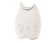Bílá antik dřevěná dekorace kočička se srdíčkem Rustic Cat S - 6*4*7 cm Clayre & Eef
