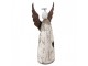 Dekorace dřevěná figurka anděl se srdíčkem Angel Rustic M - 9*14*18 cm Clayre & Eef