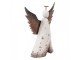 Dekorace dřevěná figurka anděl Angel Rustic M - 14*4*15 cm Clayre & Eef