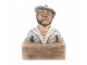 Dekorace figurka námořník s fajfkou na podstavci Rustic - 19*11*24 cm Clayre & Eef