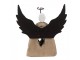 Dekorace dřevěná figurka anděl se srdíčkem Angel Rustic S - 11*5*11 cm Clayre & Eef