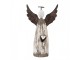 Dekorace dřevěná figurka anděl se srdíčkem Angel Rustic S - 7*3*12 cm Clayre & Eef