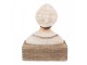 Dekorace figurka námořník s fajfkou na podstavci Rustic - 16*8*20 cm Clayre & Eef