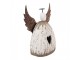 Dekorace dřevěná figurka anděl se srdíčkem Angel Rustic M - 13*5*14 cm Clayre & Eef