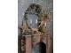 Hnědá antik dekorativní krbová římsa Grimaud - 100*20*95cm Chic Antique