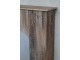 Hnědá antik dekorativní krbová římsa Grimaud - 100*20*95cm Chic Antique