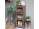 Hnědá antik dřevěná vitrína z recyklovaného dřeva Grimaud - 47*18*105 cm Chic Antique