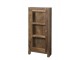Hnědá antik dřevěná vitrína z recyklovaného dřeva Grimaud - 47*18*105 cm Chic Antique