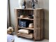 Hnědá antik dřevěná komoda z recyklovaného dřeva Grimaud - 116*37*115 cm Chic Antique