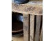 Hnědá antik dřevěná komoda z recyklovaného dřeva Grimaud - 116*37*115 cm Chic Antique